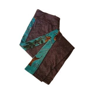 Realtree Teal and Brown Leggings